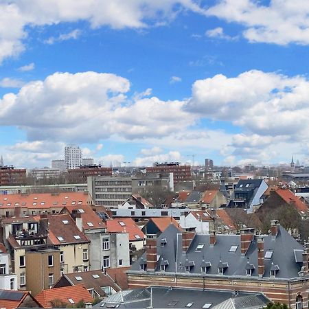 Modern Apartment In Cureghem Anderlecht 134 M² + Terrace Brussels Luaran gambar
