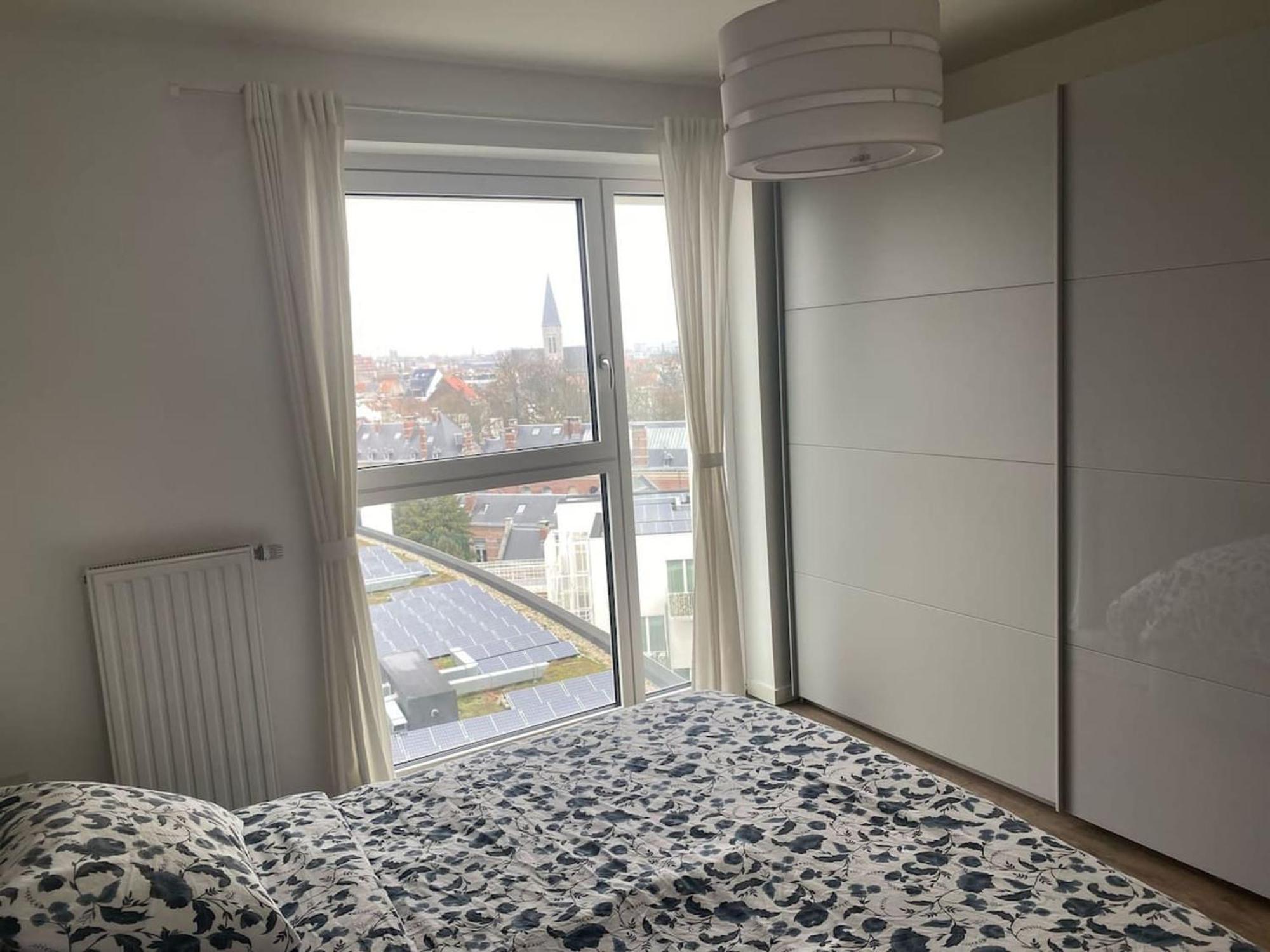 Modern Apartment In Cureghem Anderlecht 134 M² + Terrace Brussels Luaran gambar